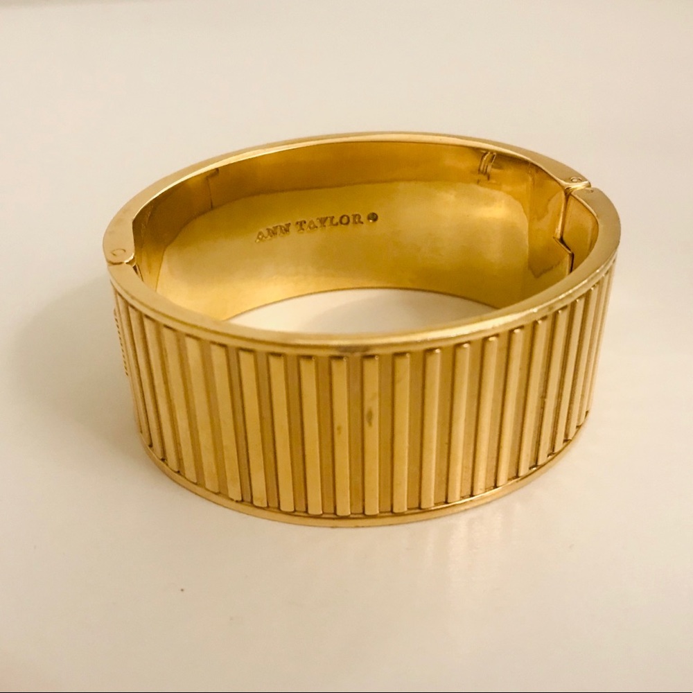 Ann Taylor Origami Bracelet Gold Bangle